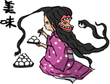 Japanese Yokai sticker #1042950