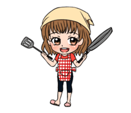 StampGirl "Daily Life" English edition sticker #1043045