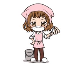 StampGirl "Daily Life" English edition sticker #1043047