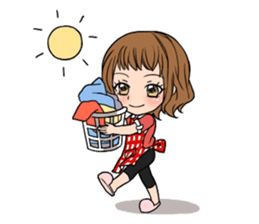 StampGirl "Daily Life" English edition sticker #1043049
