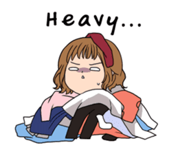 StampGirl "Daily Life" English edition sticker #1043050