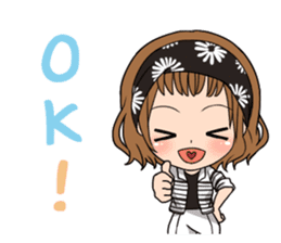 StampGirl "Daily Life" English edition sticker #1043069