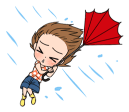 StampGirl "Daily Life" English edition sticker #1043072