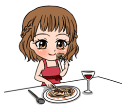 StampGirl "Daily Life" English edition sticker #1043074