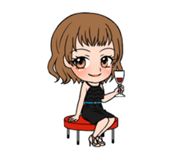 StampGirl "Daily Life" English edition sticker #1043079