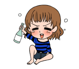 StampGirl "Daily Life" English edition sticker #1043081