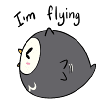 I am a cute owl [EN] sticker #1043523