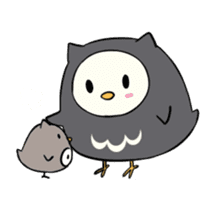 I am a cute owl [EN] sticker #1043529