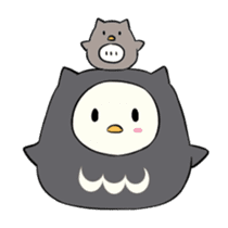 I am a cute owl [EN] sticker #1043550