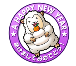 Animal memorial Greeting sticker sticker #1043567