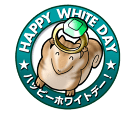 Animal memorial Greeting sticker sticker #1043572