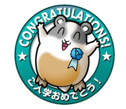 Animal memorial Greeting sticker sticker #1043574