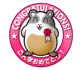 Animal memorial Greeting sticker sticker #1043576