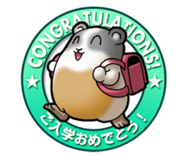 Animal memorial Greeting sticker sticker #1043577