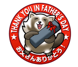 Animal memorial Greeting sticker sticker #1043585