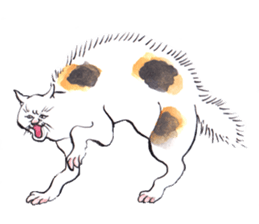 Jiguchiya''Edo''cats sticker #1043602