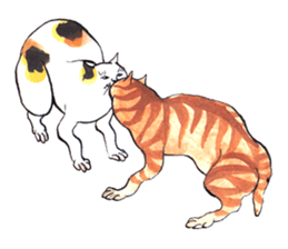 Jiguchiya''Edo''cats sticker #1043605