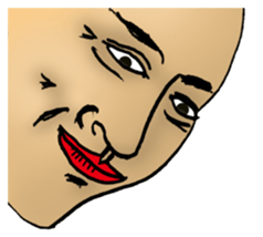 who are you? sticker #1043643