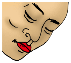 who are you? sticker #1043644