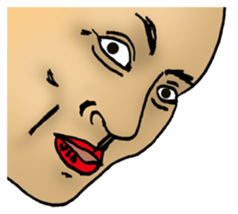 who are you? sticker #1043648