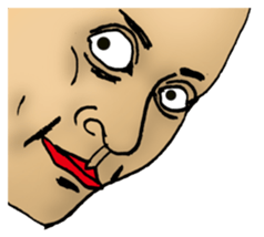 who are you? sticker #1043650