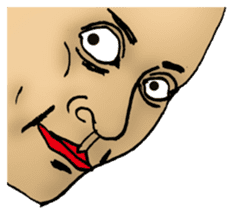 who are you? sticker #1043650