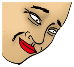 who are you? sticker #1043668