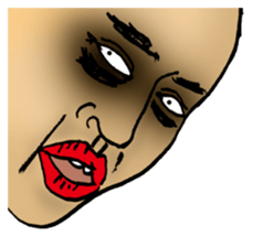 who are you? sticker #1043674