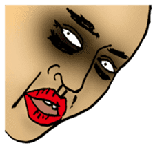 who are you? sticker #1043674