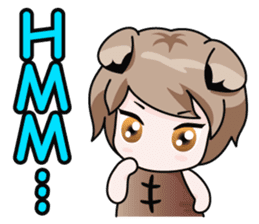 Fugui The Cat (Nekomimi) English Version sticker #1043727