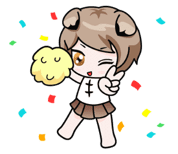 Fugui The Cat (Nekomimi) English Version sticker #1043729