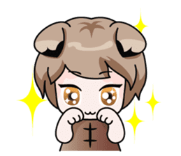 Fugui The Cat (Nekomimi) English Version sticker #1043738