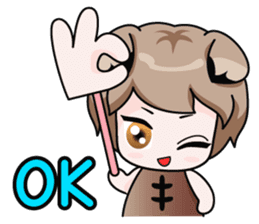 Fugui The Cat (Nekomimi) English Version sticker #1043743