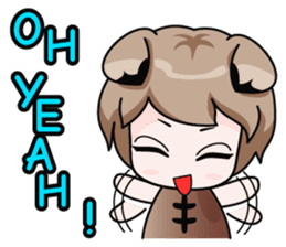 Fugui The Cat (Nekomimi) English Version sticker #1043745