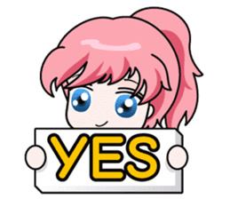 Fugui The Cat (Nekomimi) English Version sticker #1043746