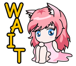 Fugui The Cat (Nekomimi) English Version sticker #1043754