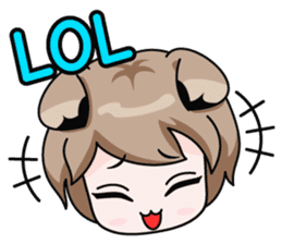 Fugui The Cat (Nekomimi) English Version sticker #1043755