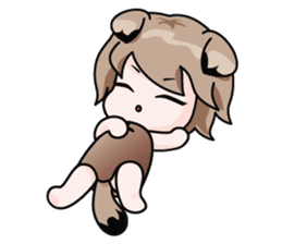 Fugui The Cat (Nekomimi) English Version sticker #1043756