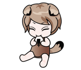 Fugui The Cat (Nekomimi) English Version sticker #1043758
