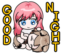 Fugui The Cat (Nekomimi) English Version sticker #1043759