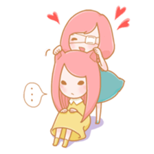 Nekomimi & Eye Patch sticker #1044225