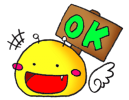 Omanju-no-Obake2 sticker #1044327