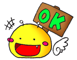 Omanju-no-Obake2 sticker #1044327
