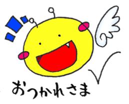 Omanju-no-Obake2 sticker #1044330