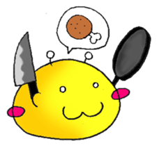 Omanju-no-Obake2 sticker #1044336