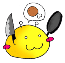 Omanju-no-Obake2 sticker #1044336