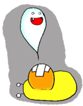 Omanju-no-Obake2 sticker #1044356