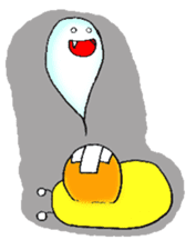 Omanju-no-Obake2 sticker #1044356