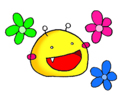 Omanju-no-Obake2 sticker #1044361