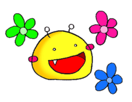 Omanju-no-Obake2 sticker #1044361